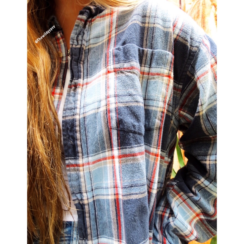 Slouchy boyfriend flannel 🍃 - Picture 4 of 6